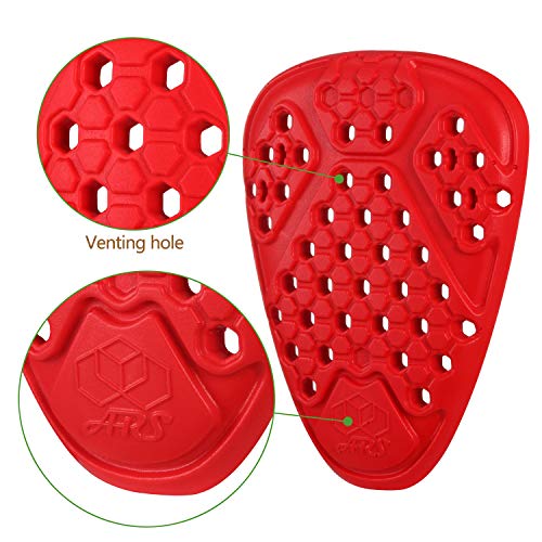 Surlim Coccyx Protector CE Insert Armor Motorcycle Pants Replacement Pads - size: Coccyx