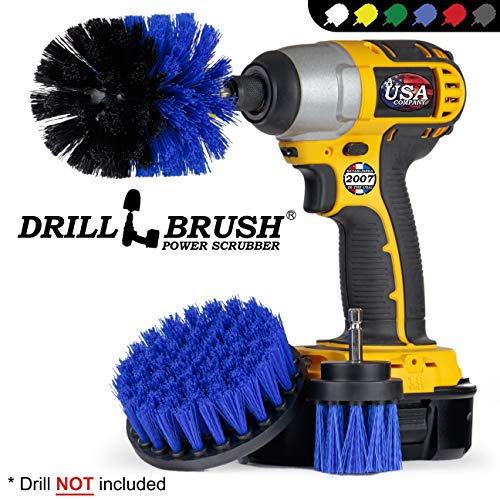 Drill Brush - Drill Brush Attachment - Drill Brush Power Scrubber - color: Blue