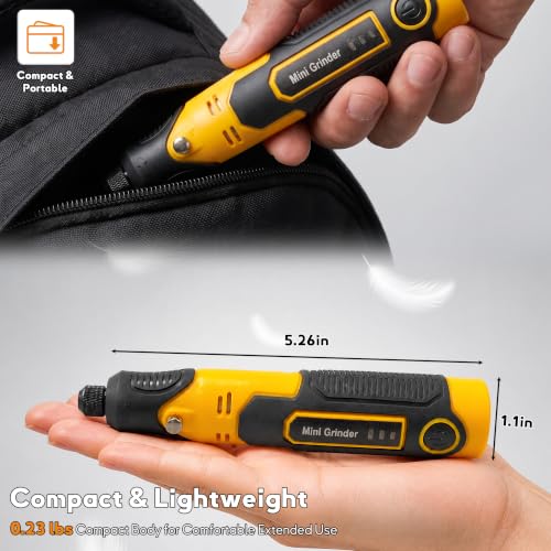Resin Drill 3D Printed Resin Cured Sanding and Polishing Tool Kit - size: 3.6V