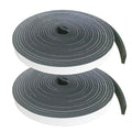 Weather Stripping Foam Tape 2 Rolls (1/2 in x 1/8 in x 16.4FT), Self Adhesive Door Seal for Small Gaps, Window Insulation, Draft Stopper Foam Strip Total 32.8 FT - size: 1/2in x 1/8in x 32.8FT
