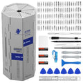 HengTianMei 142 in 1 Precision Screwdriver Set Professional Magnetic Repair Tool Kit for Computer, Laptop, Xbox, Macbook, Game Console (H1128)