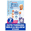 Mr. Clean Magic Eraser Sponge, Bathroom Cleaner, Shower Cleaner, Tub Cleaner, Soap Scum Remover, Bathroom Cleaning Supplies, Dawn Cleaning Power with Febreze Lavender Scent, 2 in 1 Bath, 7ct - size: 7 Count (Pack of 1)