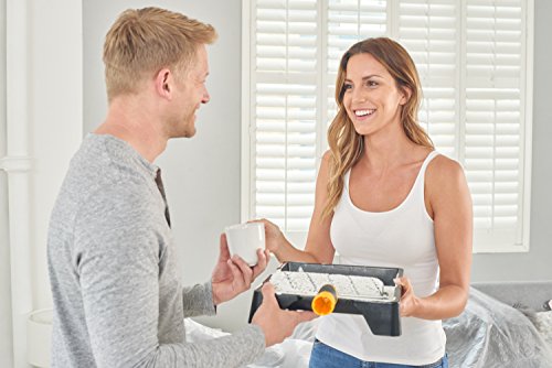 CORAL Easy Coater Decorating Paint Roller Tray & Frame Set, 12 Piece Pack, Roller Brush, 10501