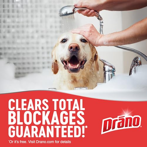 Drano Max Gel Drain Clog Remover & Cleaner, Safe for All Pipes/Septic, 80oz - size: 80 Fl Oz (Pack of 1)