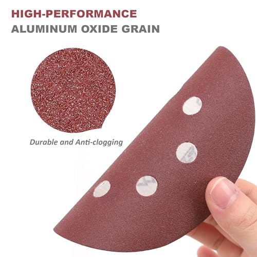 FASTPRO 200-Piece 5-Inch Sanding Discs Sandpapers