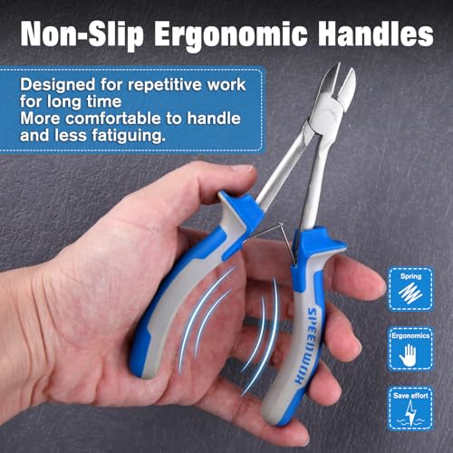 SPEEDWOX Long Reach Diagonal Pliers 6 Inches Wire Cutting Pliers - style: Diagonal Pliers