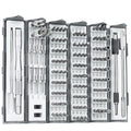 128 in 1 Precision Screwdriver Set - Father’s Day Gifts for Men, Ratchet Screwdriver Set, Professional Magnetic Repair Tool Kit with 122 Bits for Phone Camera Laptop Watch