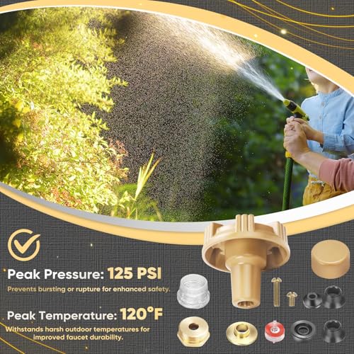 RK-17MH Repair Kit - Outdoor Faucet Metal Handle Repair Kit Compatible with Woodford Model 17 Outside Faucets - Fixes Water Leakage & Flow Interruption - style: RK-17MH Repair Kit