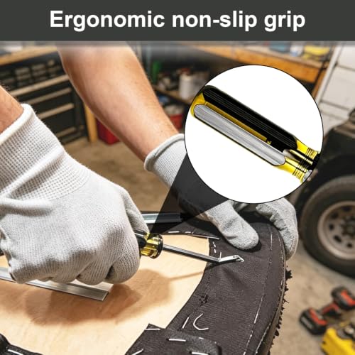 Heavy Duty Upholstery Staple Remover for Removing Nails,Staples,and Tacks, Construction Staple Puller Tack Lifter Tool for Carpet, Furniture, Floor, Photo Frame, Wooden Surfaces (2 PCS) - color: 2 Pcs