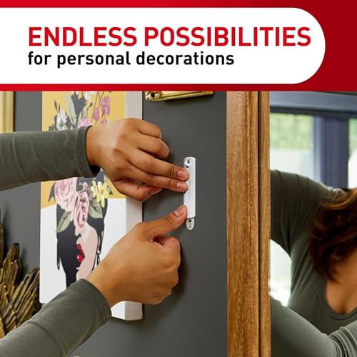 Command Sticky Nail Sawtooth Picture Hangers, 3-Pack, Damage-Free Wall Hanging, Holds 5 lbs Each, No-Tools Adhesive for Sawtooth Frames, Canvas Art and Home Decor, Removable with No Wall Damage