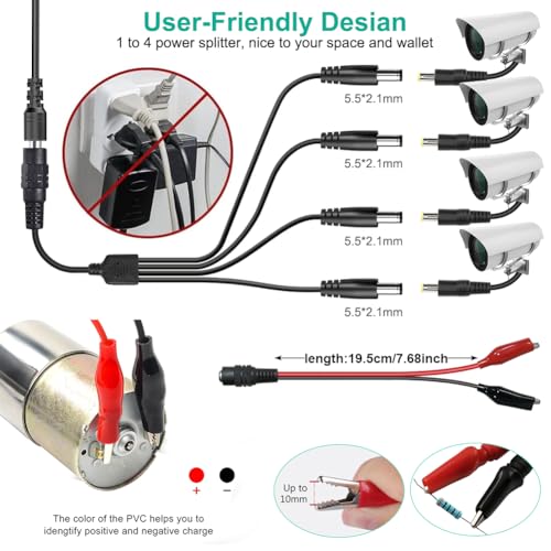 Wefomey Universal Power Supply Variable 3V~24V 3A 72W Multi Voltage Adapter
