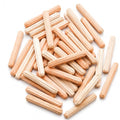 48Pcs 4mm x 25mm / 5/32 Inch x 0.98 Inch Wooden Dowel Pin - size: 4 x 25mm