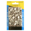 Zareba Systems HTGCS23100 Gritted Wire Crimping Sleeve 2-3 - Splice Wire, in-Line Strainers & Loops at End Posts