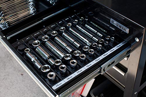 Tool Sorter Socket Organizer Black