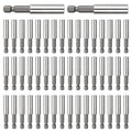 Rocaris 50 Pack Strong Magnetic Drill Bit Extension Holder, 1/4" Hex Shank - style: 50 Pack