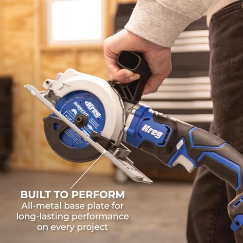 Kreg 20V Ionic Drive 4 1/2" Circular Saw Kit, KPTBCS450A40, With Battery
