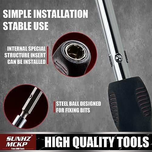 SUNHZMCKP 18-in-1 Screwdriver, Portable screwdriver set, Slotted/Philips/Pozi/Torx/Square Multi-Purpose Screwdriver and Magnetizer Demagnetizer with Storage bag - size: 18 IN 1 Screwdriver