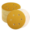 80 Grit Sanding Discs 6 Inch, Hook and Loop Sandpaper for Orbital Sander, Professional for Automotive and Woodworking, 100 Pack - style: 80 Grit