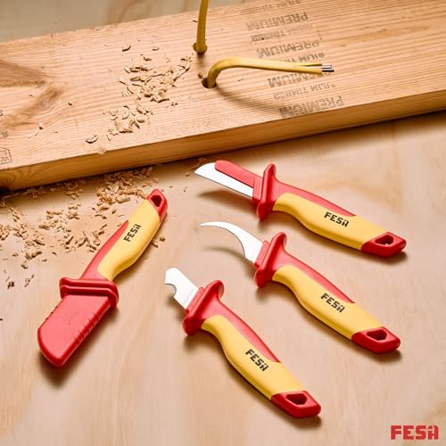 FESA 4-Piece Insulated Dismantling Cable Knife Set