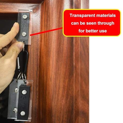 Trim Reveal Tool, Carpentry Tools for Marking Gauge, Finish Carpentry & Woodworking Tool for Accurate Jamb Marking (1/4"+1/8"+3/16"), Trim Tool with Portable Ring