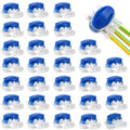 GWHOLE 30pcs 3-Way Waterproof Wire Connectors for 22-14AWG Cables - color: 30PCS