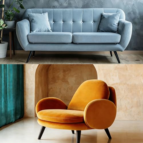 4 Pack Wood Furniture Legs, 6 Inch Round Solid Wooden Furniture Feet, Slanted Angled Sofa Replacement Leg Black with Parts, Leg for Boneless Couch,Mid-Century Modern/IKEA Cabinet,Table Bench Desk Bed - color: Black, size: 6 Inch
