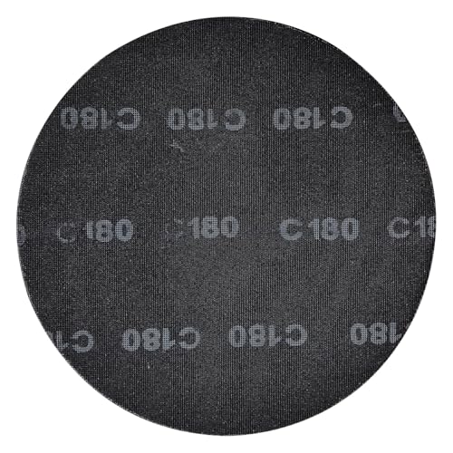 17” Sanding Screen Discs, Black Silicon Carbide Mesh Floor Sanding Screen for Wood Floors, Epoxy Maintenance, 180 Grit, 10-Pack - size: 180#