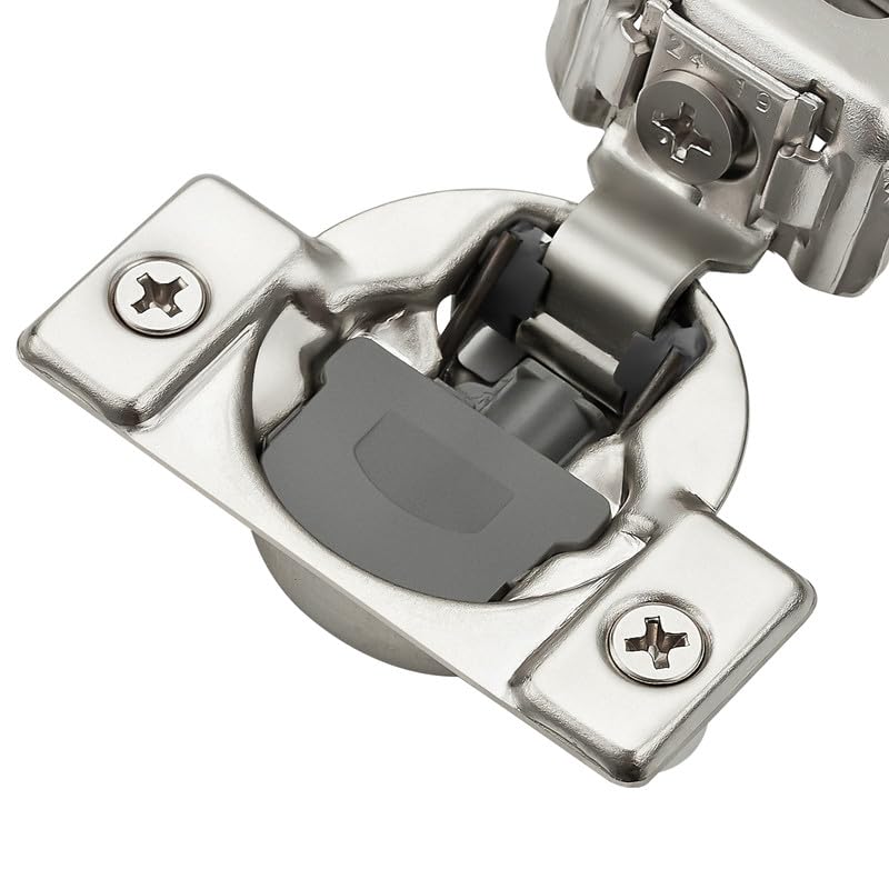 Ravinte 1 Inch Overlay Soft Close Hinge Kitchen Cabinet Hinges 10 Pack - size: 1 inch Overlay