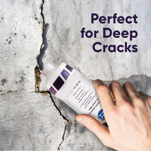 Drywall Repair Kit, Spackle Wall Repair (Gray - 10.6 Oz / 300gr), Special Formula for Deeper Repairs (5Pcs Set) (Deep Fill) (Gray)