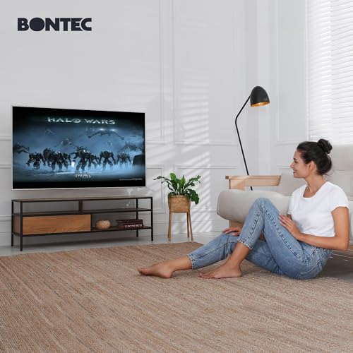 BONTEC Full Motion TV Wall Mountfor 23-70 Inch TVs, Swivel Tilt Dual Arms - size: 23-70 Inch