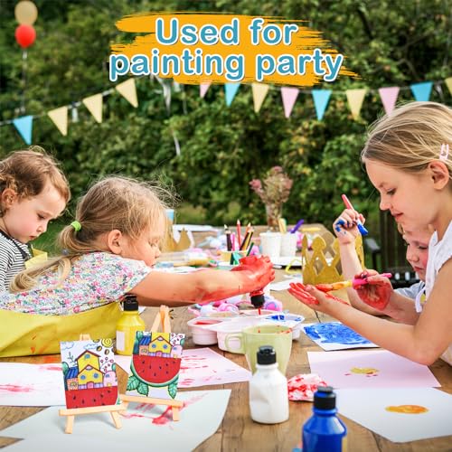 ESRICH 12 Pack 5x7 Small Canvas for Painting, Ideal for Kids & Beginners - size: 5x7in 12pack