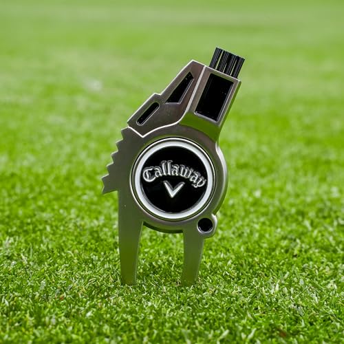 Callaway 4-in-1 Golf Divot Repair Tool - color: Black