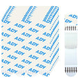 ADY Picture Hanging Strips Heavy Duty 40Pairs, Picture Hangers Damage Free Removable, Adhesive Mounting Tape for Wall - size: White-XL
