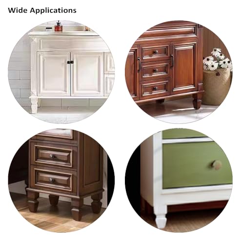 4 Inch Wooden Furniture Legs with Mounting Plates Screws Set of 4 Solid Wood Unfinished European Style Replacement Furniture Feet for Couch Cabinet Sofa Ottoman TV Stand Home DIY Projects (4 inch) - color: 4 Inch