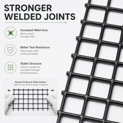 GoldPeak Black Hardware Cloth 1 inch Mesh 48x100 17 Gauge - size: 1x1 inch 48''x100'