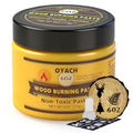 6oz Wood Burning Paste Gel,Scorch Burn with Squeegee &Test Stencil