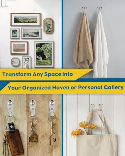 Uniclife 152 Pcs Heavy Duty Picture Hanging Kit,Picture Hanging Hook,Silver - size: 152 Pcs, style: Silver
