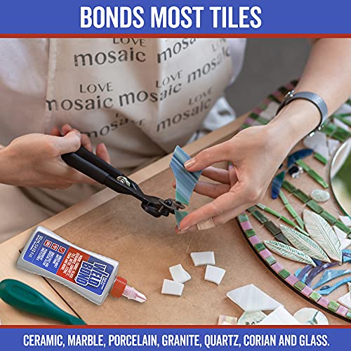 Multi-Surface Non-Toxic Adhesive Glue. Bonds Most Anything ! Glue Gallon for Wood Glue or Crafts Fabric Glass Mosaic Carpet Ceramic Tile Cement Metal Stone & More. 101 oz - 3L - 2Pack - size: 101 Fl. Oz - 2 Pack