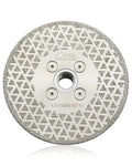 SHDIATOOL 4-1/2 Inch Diamond Grinding Disc for Granite Marble Single Side Coated Diamond Cutting Wheel with 5/8-Inch-11 Arbor - size: 4.5" Single(Thread:5/8"-11)