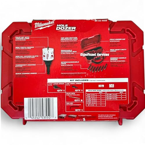Milwaukee Electric - Hole Dozer BI-Metal Hole Saw KIT - 17PC
