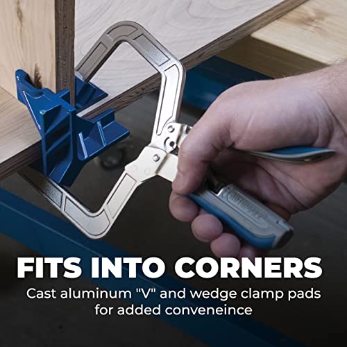 Kreg 90 Degree Corner Clamp, Right Angle Clamp, KHCCC, 1 Inch Capacity