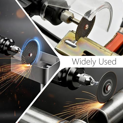 60Pcs Rotary Tool Cut Off Wheel 1-1/4 inch Reinforced Fiberglass Cut Off Wheels and 4Pcs Mandrels