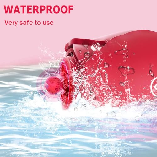 Rose Toy Rose Sex Toys Clit Sucker Sex Adult Toys Vibrator for Women G-20 | Newly Rose Viboatorr Rose Vibratoar Suction Vibratoer Automatic Electric Machine Adult Toys for Couples Red