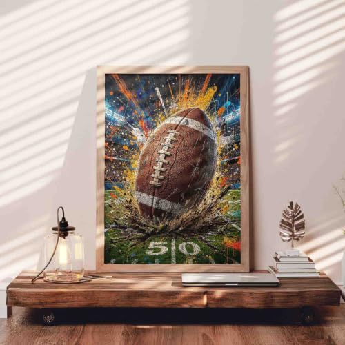 American Football Stadium Jigsaw Puzzle 1000 Pieces for Adults - color: Sports 08