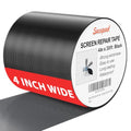Secopad 4" x 360" (30FT) Screen Repair Tape, Screen Repair Kit, Black - color: Black, size: 4IN X 30FT