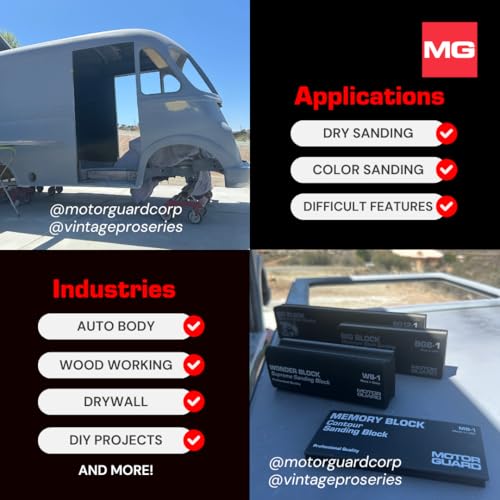 Motor Guard - Memory Block Sanding Block (MB-1), One Size - style: Memory Block