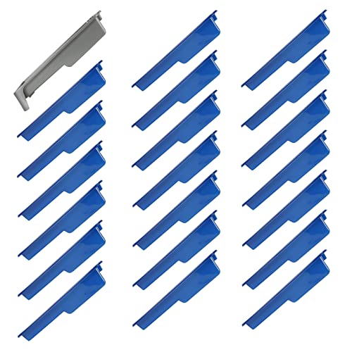 Mister Rui 4 Inch Paint Roller Tray - 22 Pack with Liners, Disposable Liners, Thickened Plastic
