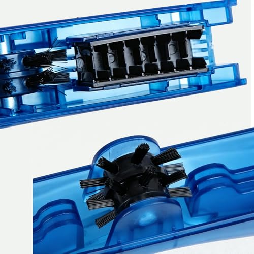 Bike Chain Cleaning Tool and Brush, Chain Scrubber Cleaner Kit for Bicycle