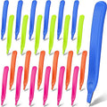 Crtiin 24 Pcs Magnetic Staple Remover Puller Bulk,Bright Color - color: Bright Color