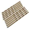 LU&MN M35 Jobber Drill Bits, 5/32", 10 Pcs - size: 5/32"